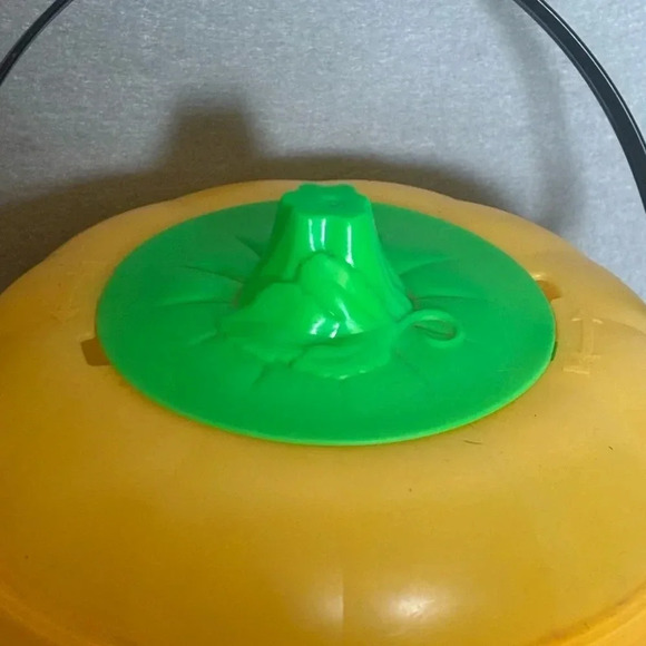 Vintage Mcdonalds Pumpkin Halloween Bucket Candy Pail - Picture 6 of 6